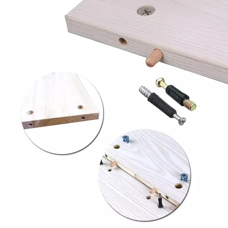 Imagem -06 - Allsome 10 mm Broca Bucha Guia de Perfuração de Madeira Localizador Ajustável Passador Gabarito Kit em Encavilhar Gabarito para Faça Você Mesmo Ferramenta