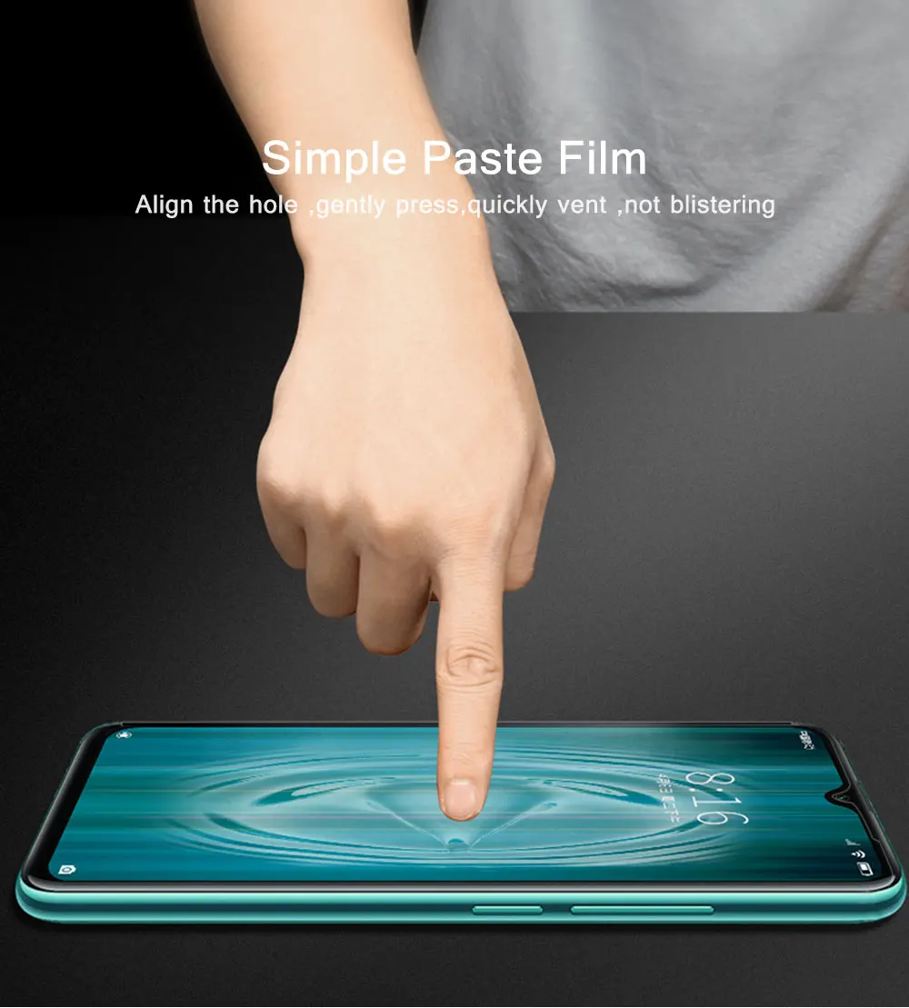 Xiaomi Redmi Note 8 Pro 2 in 1用強化ガラス,スクリーンプロテクター,レンズ用フィルム