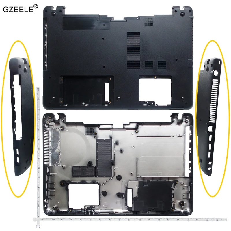 NOVA Capa para Laptop SVF152 SVF15 FIT15 SVF153 SVF1541 SVF152A29V SVF1521ECXW (Tampa Superior do Palmrest/Capa Inferior)