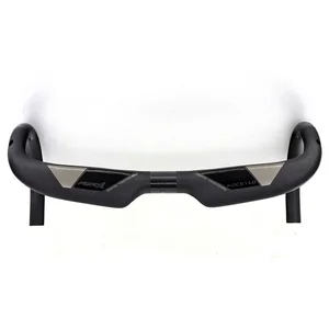 KOCEVLO-مقود دراجة من ألياف الكربون ، تقليل المقاومة ، شريط عازمة ، تعزيز أجزاء الدراجات ، 380 ، 400 ، 420 ، 440 مم ، التوجيه الداخلي أفضل 9 مقود متكامل من الكربون مبيعا - رقم 4