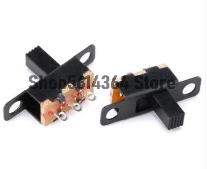 

20PCS 2 Position Vertical Slide Switch 3Pins SS-12F15G6/G3