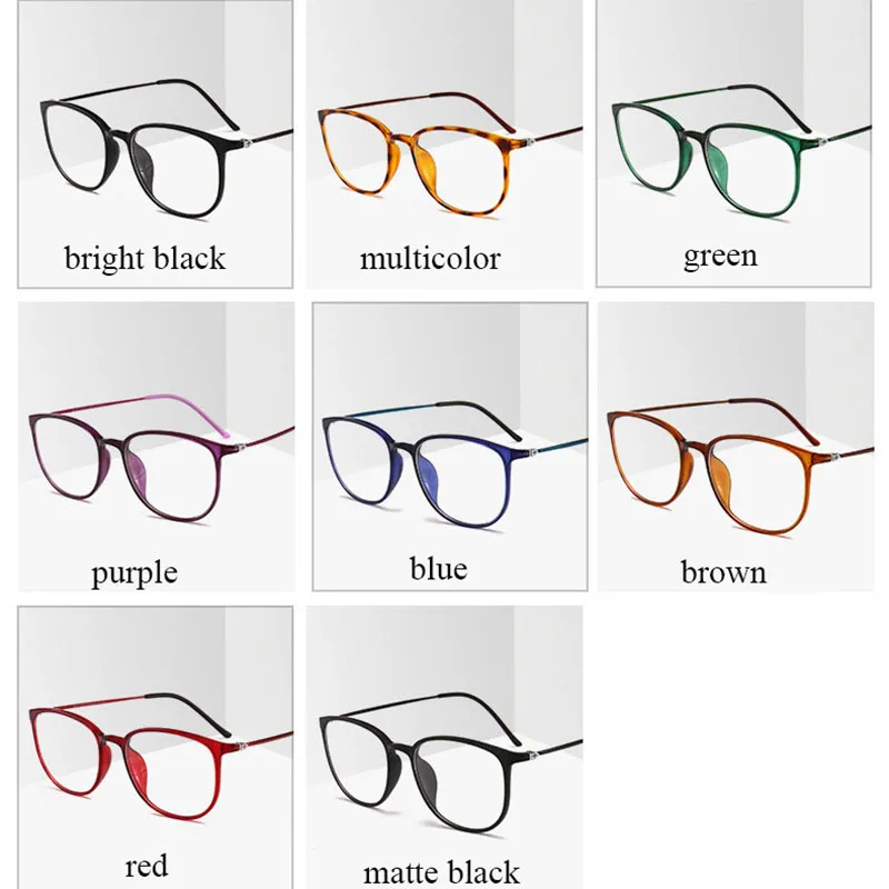 Bclear new ultra-light tr90 unisex óculos moda slim retro homens mulheres armação óptica espetáculo 2212 prescrição eyewear quente
