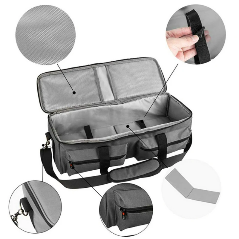 Portable Washable Carrying Bag Foldable Travel Tote Bag Cutting Machine Sewing Machine Storage Bag