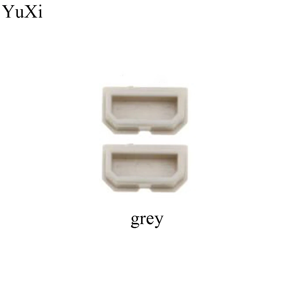 YuXi Multicolor Dust Cover For Game Boy GB game Console Shell Dust Plug Plastic Button For DMG 001