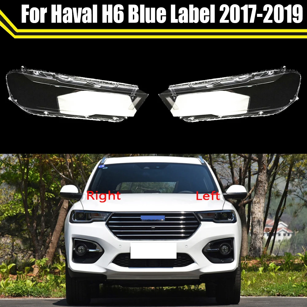 Car Lens Glass Light Lamp Headlamp Shell Transparent Lampshade Headlight Cover For Great Wall Haval H6 Blue Label 2017 2018 2019