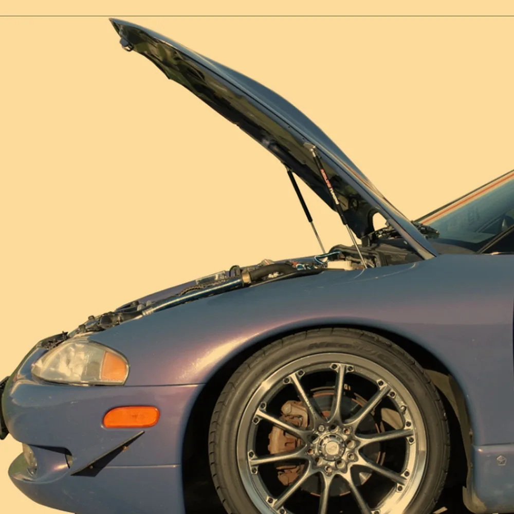 Dla Mitsubishi Eclipse 3G 2000-2005 przednia osłona na maskę zmodyfikuj siłowniki pneumatyczne amortyzator wstrząsów wsporniki podnośników samochód stylizacji Absorber