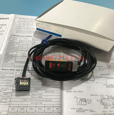 FREE SHIPPING %100 NEW E3C-LD11 High precision optical fiber amplifier