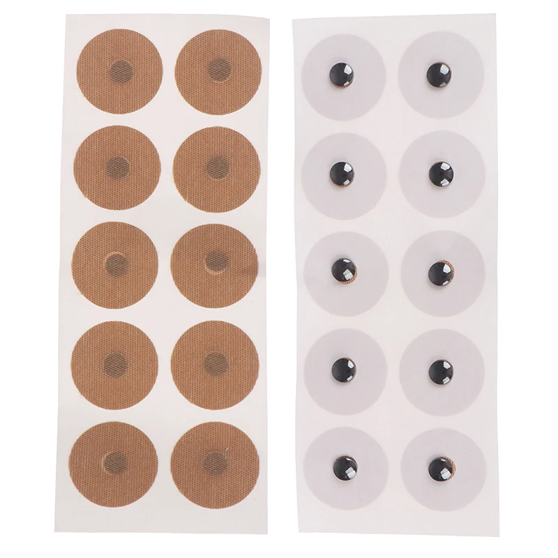 10Pcs/Copriletto Toppe E Stemmi Magnete Magnetico Del Corpo Sollievo Dal Dolore Naturale Dei Punti di Agopuntura Strumento Per La Cura Del Corpo