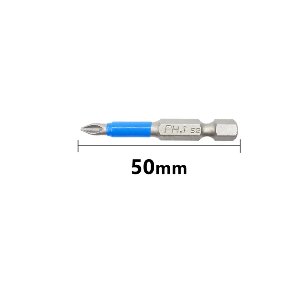 Hot ！Ph2 Cross Screwdriver  Magnetic Electric Drill Non-Slip Screwdriver Bit Head Hand Drill Charging Screwdriver Wholesale