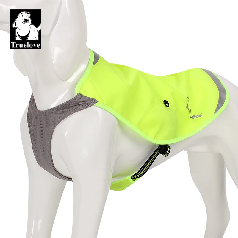 Truelove Dog Jacket Summer Waterproof 1000D Polyester Fabric Reflective Hollowed Hole Network Medium Large Pet Products TLG2681
