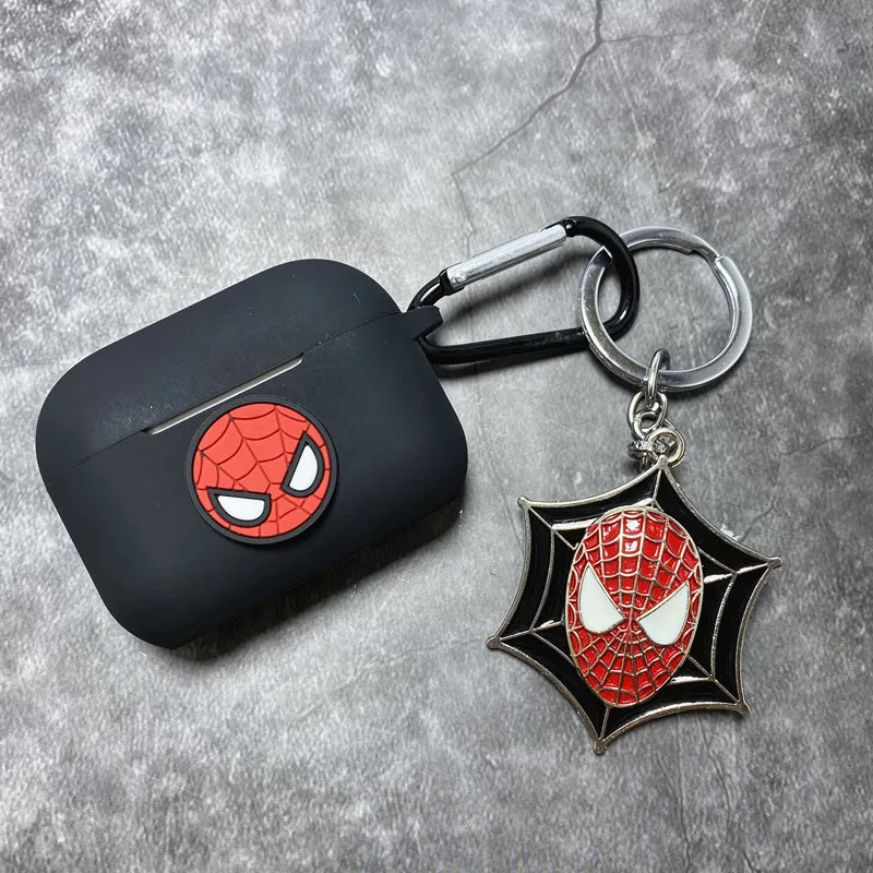 Cartoon Disney etui na słuchawki Apple Airpods Pro Solicone słuchawki z Bluetooth etui na Airpods 3 z obrotowym pękiem kluczy