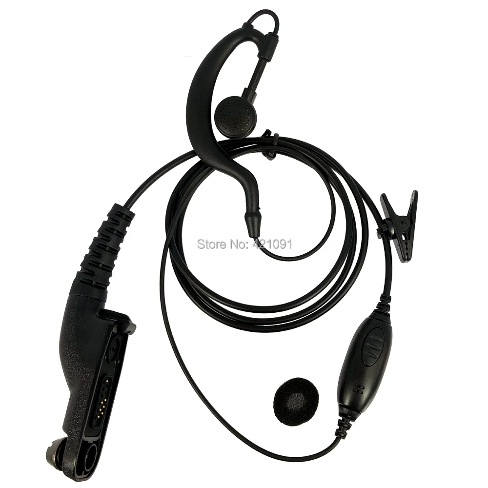 PTT Walperforated Talkie Casque Micro, Écouteur, Motorola Xir, P8268, P8668, APX6000, APX7000, APX2000, ug 3400, ug 3600, ug 4400, ug 4800, DGP6150