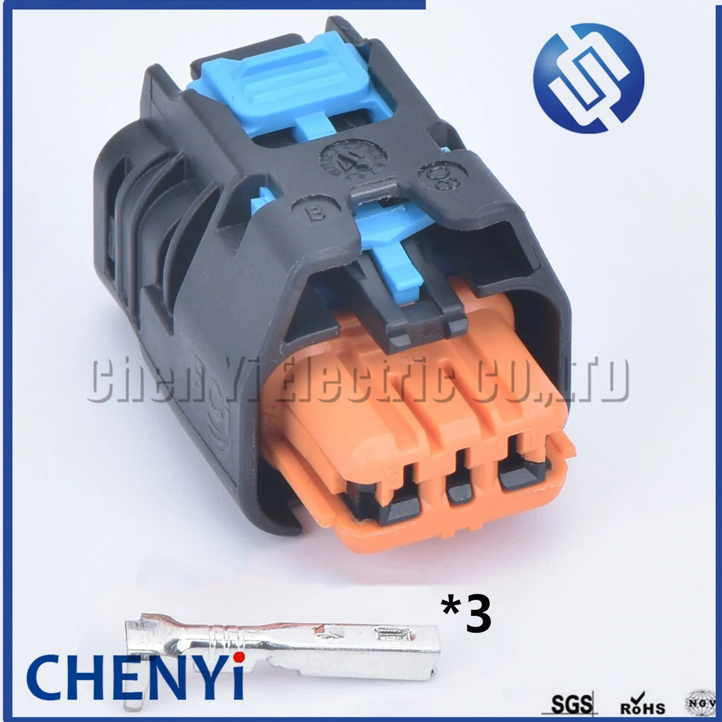 3 Pin car plastic housing plug auto wiring harness cable auto connector 1.5 female auto electrical accessories 13847082