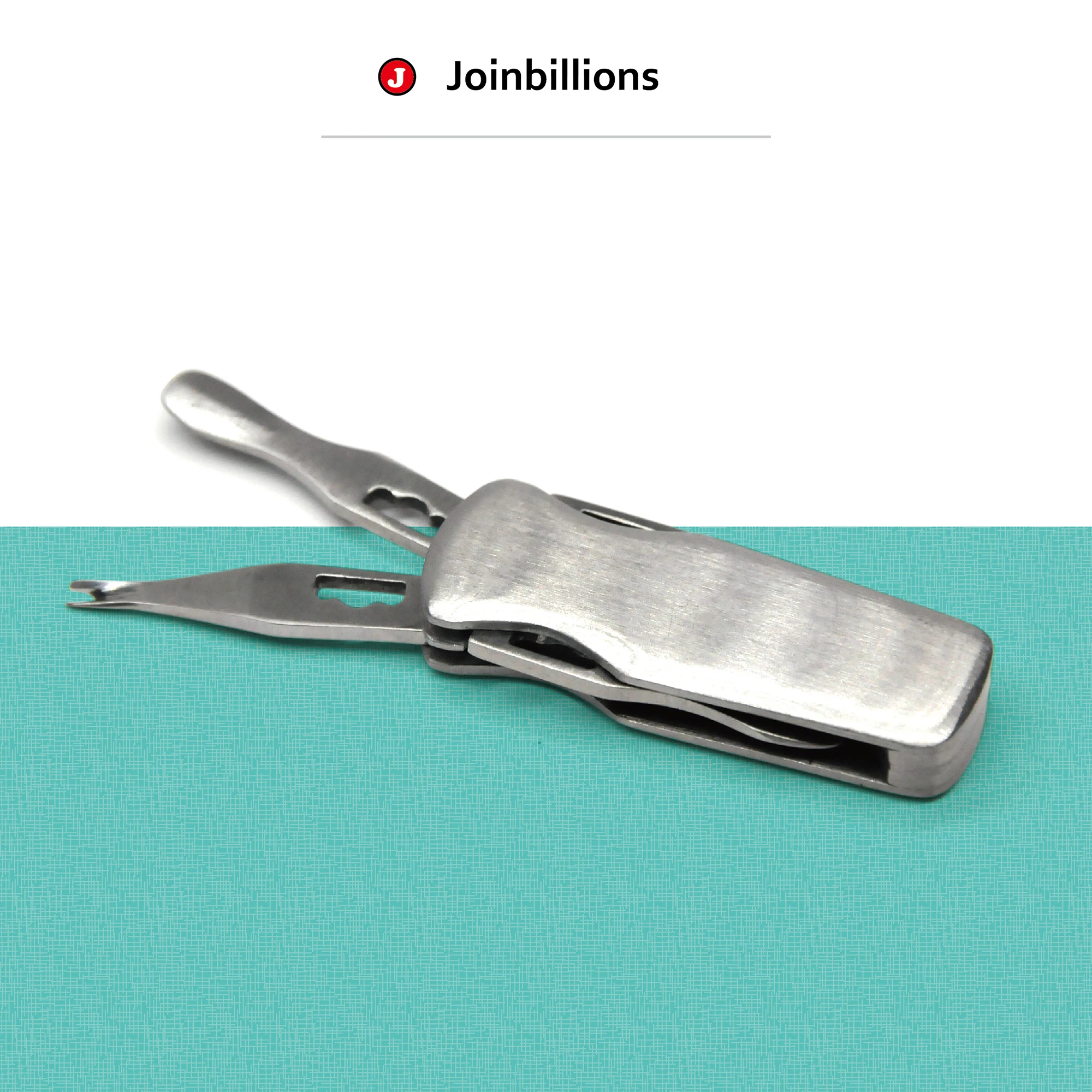 

Multifunction Stainless Steel Nail Care Took Kit 4 in 1 with Cuticle Pusher