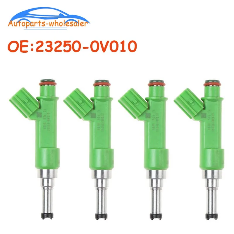 

4 Pcs/lot New 23250-0V010 232500V010 For Toyota HIGHLANDER RAV4 SIENNA Fuel Injector 23209-0V010 232090V010 Car accessories