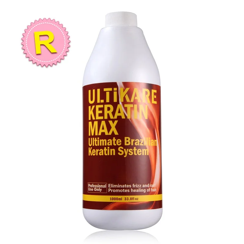 

1000ml Brazilian Keratin Treatment at home 12% Keratin Smoothing System for Resistant Hair or Kinky Curly Hair