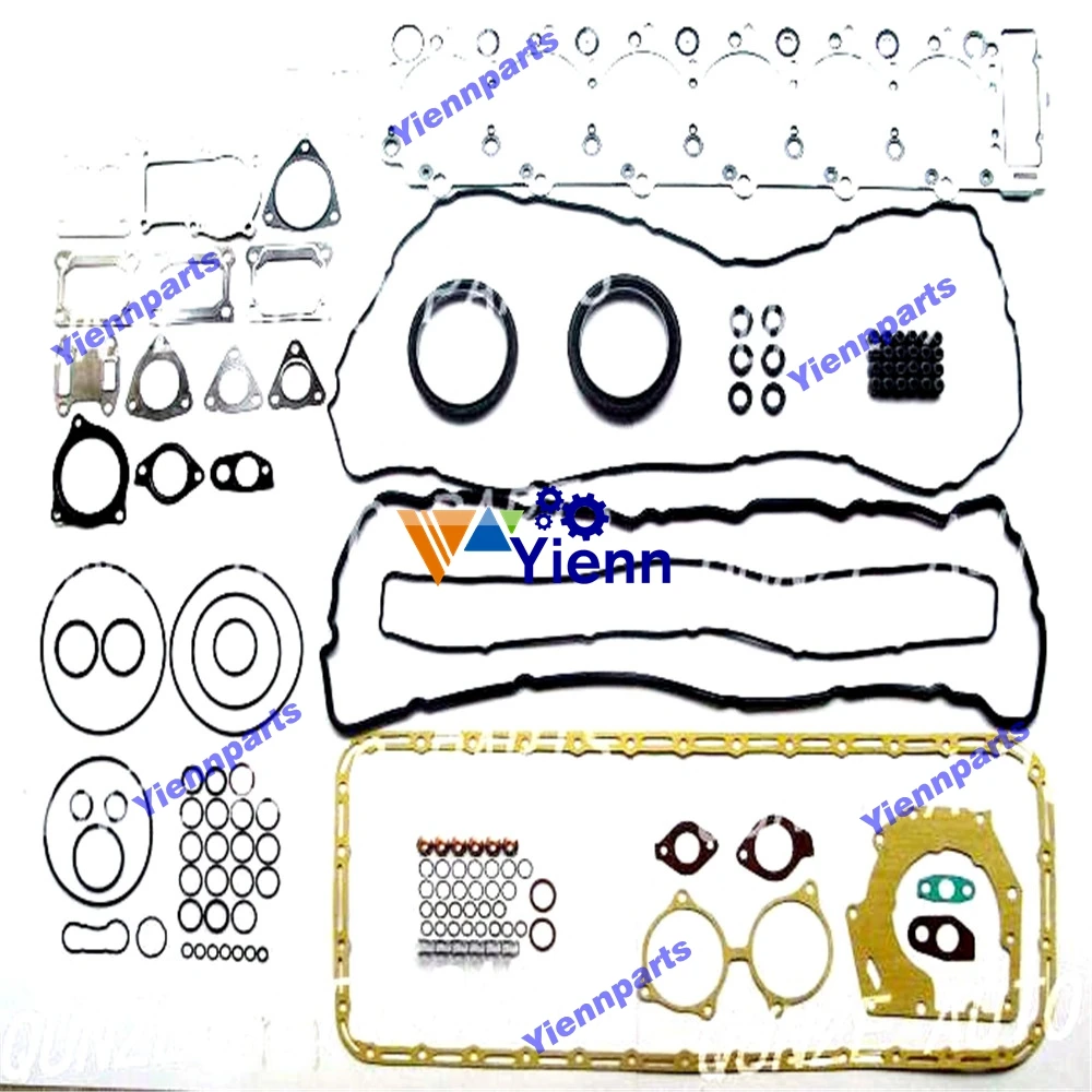 6HK1 6HK1T Full Gasket Kit With Head Gasket For HITACHI ZAX330 ZAX360 Excavator Diesel Engine Parts