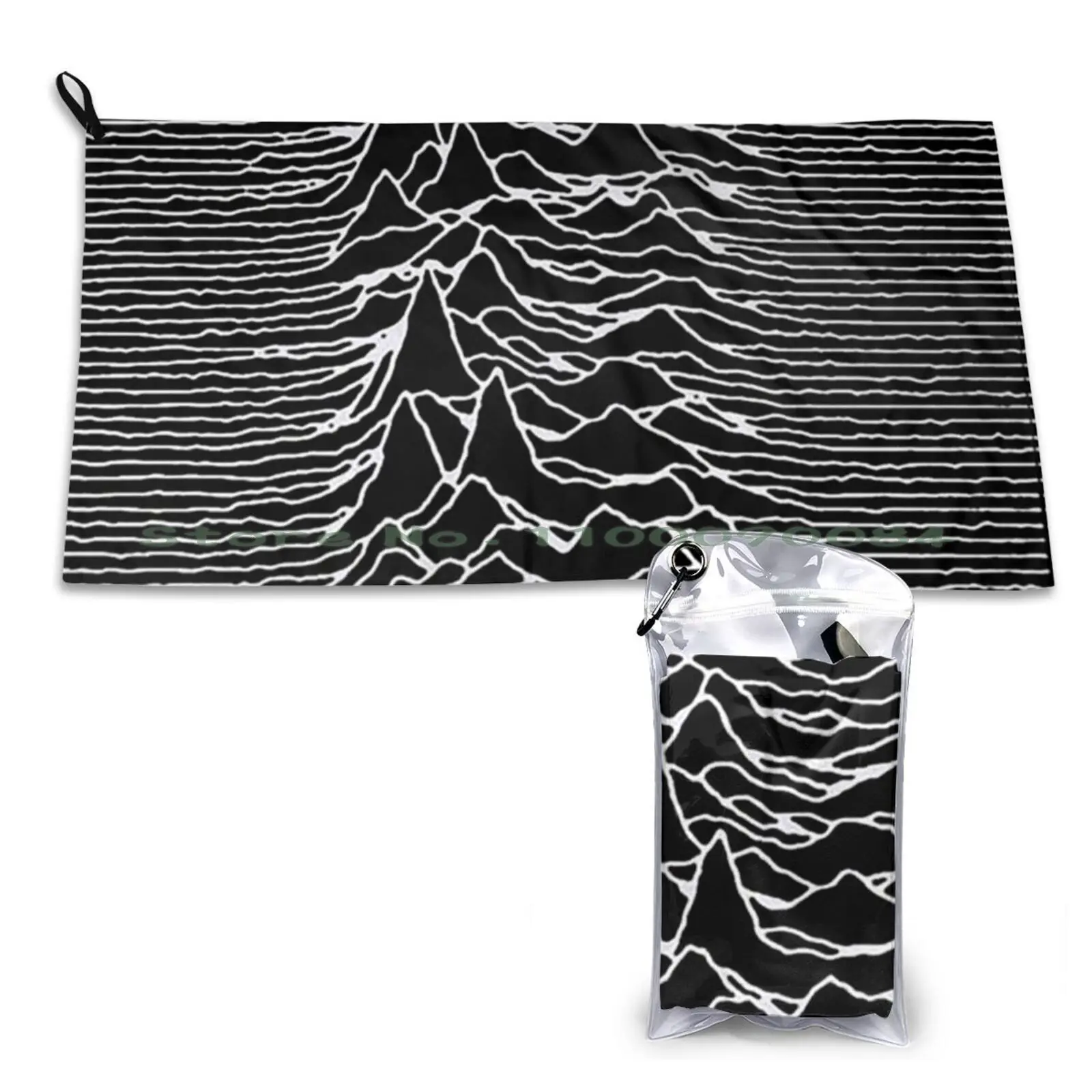 Unknown Pleasures Album Quick Dry Towel Gym Sports Bath Portable Robert Lewandowski Muller 25 München Stadium Football 2021