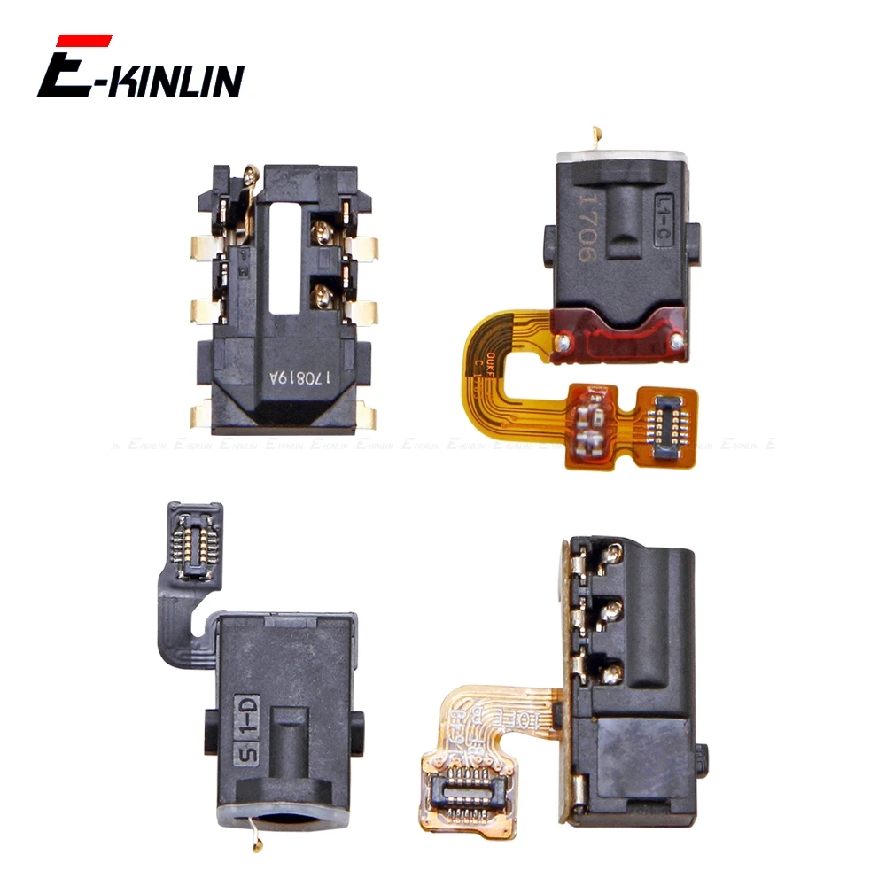 Headphone Ear Earphone Jack Audio Flex Port Connector Repair Parts For HuaWei Honor View 10 9 Lite i9 8X 8 Pro