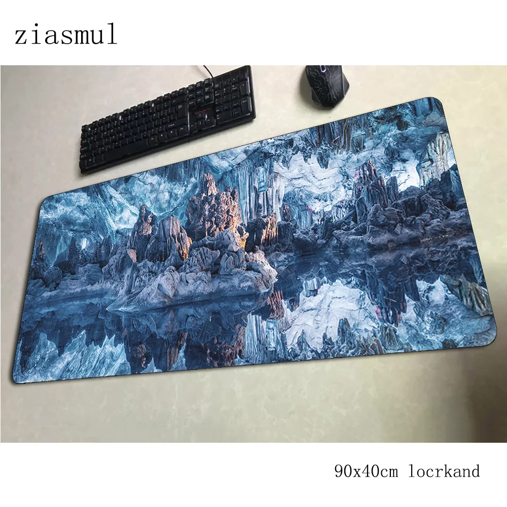 Caves mouse pad 90x40cm mousepads High-end gaming mousepad gamer home esports mouse pads keyboard pc pad