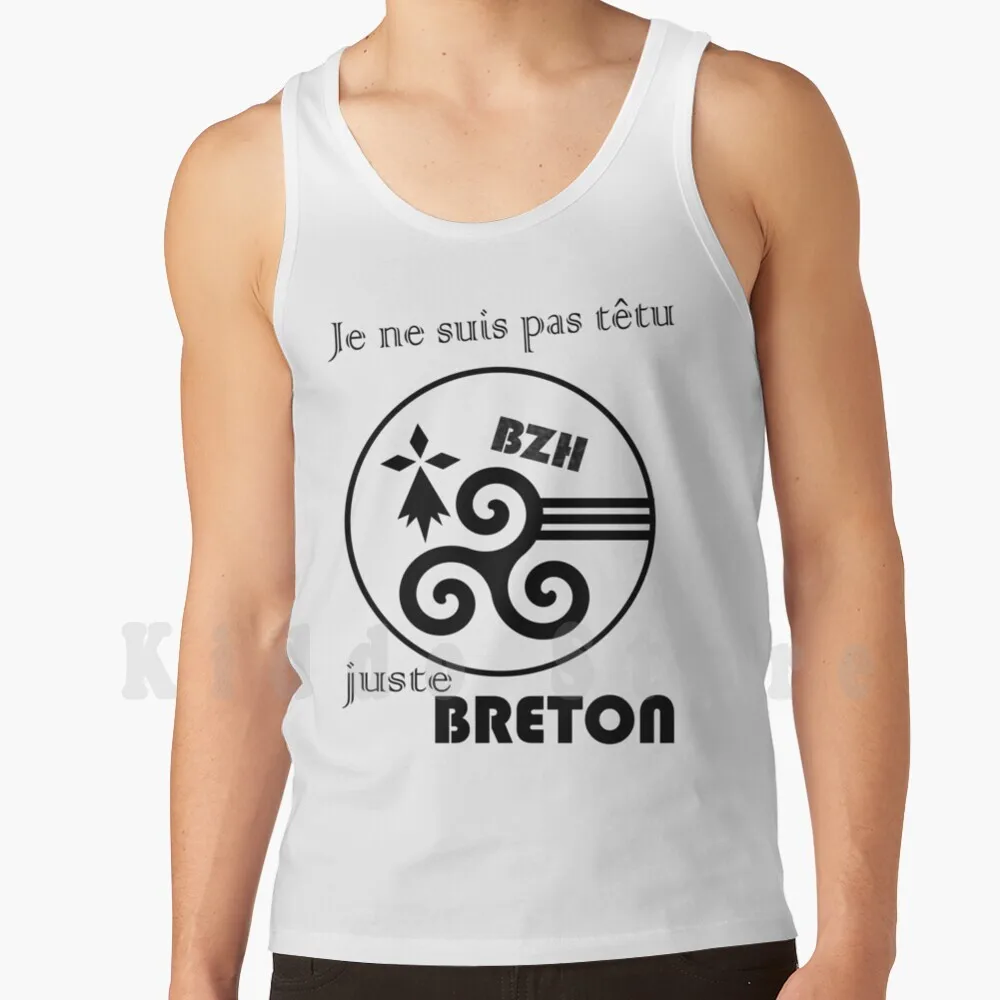 Non Sono Ostinato, Solo Che Sono Breton - Canotte E Gilet Senza Maniche - Non Sono Ostinato, Solo Che Sono Breton - Ostinato Breton Bzh Brittany