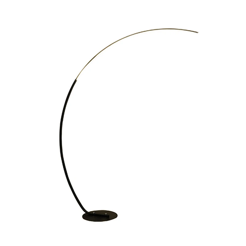 Lampada da terra a forma di arco nordico Led dimmerabile telecomando lampada da terra per soggiorno camera da letto studio decorazioni per la casa