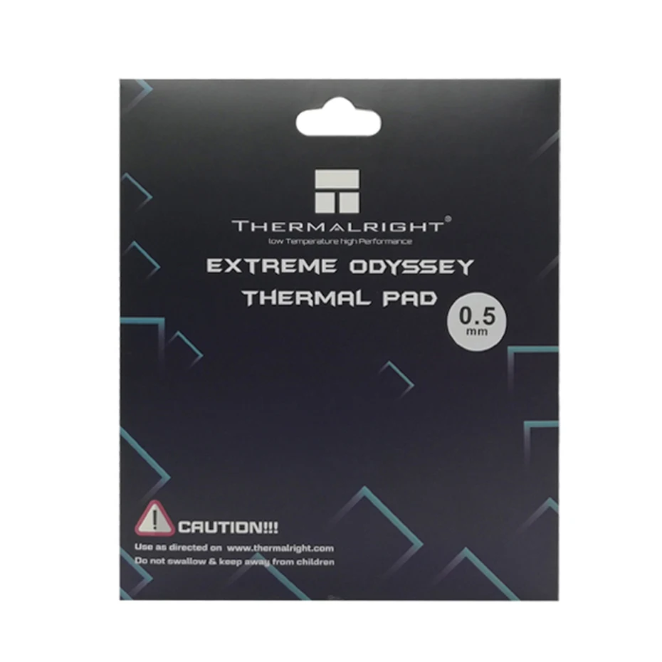 Thermalright Extreme Odyssey 120x120mm Thermal Pad 12.5W/mK  Non-conductive Silicone grease pad for GPU/RAM/Motherborad/SSD