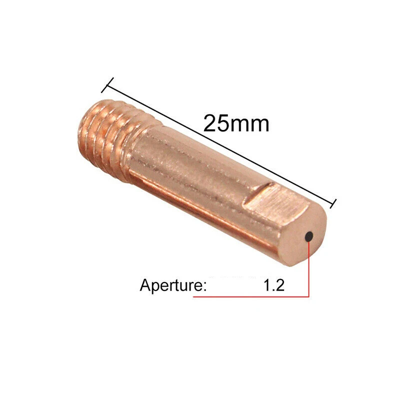 24pcs 15AK Nozzles Contact Tips Holders MIG Welder Consumable Welding Tool Accessory Fit for 15AK Welding Torch