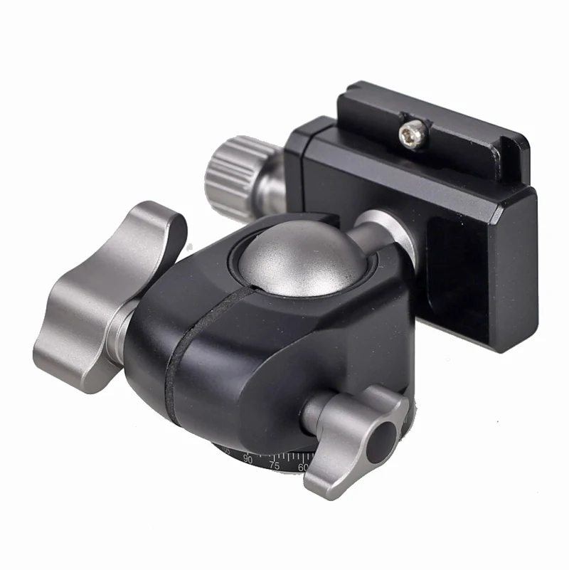 XILETU XG-25 بانورامية فيديو ترايبود الكرة رئيس 360 ° سرعة الافراج الكرة رئيس شنت مع سبائك الألومنيوم الكرة رئيس مع 1/4 المسمار