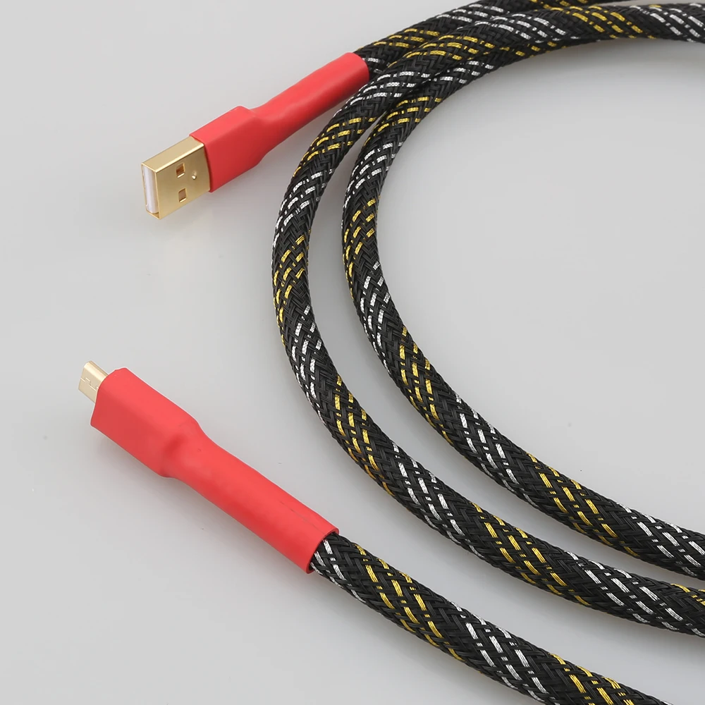 Hifi Micro USB Cable USBType A To Micro USB Audio Data Cable