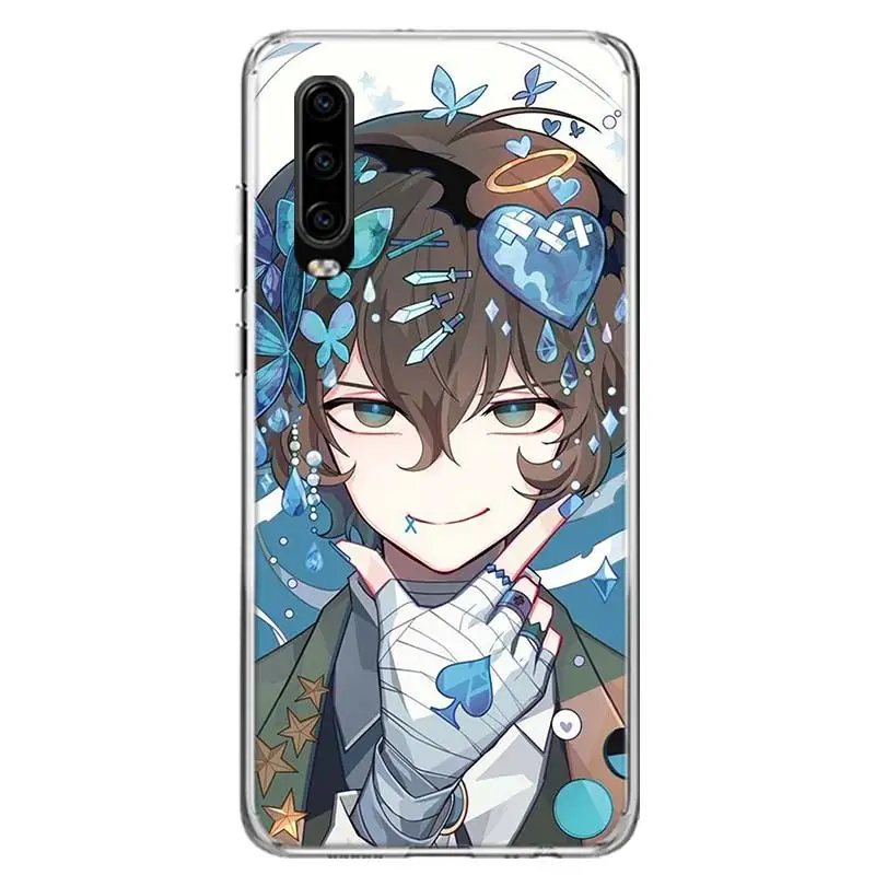 Anime Bungou Stray Dogs Dazai Osamu Phone Case For Huawei P30 P20 P10 P50 P40 Lite Mate 30 20 10 40 Pro Art Luxury Customized