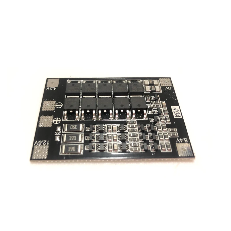 Modulo scheda di ricarica batteria al litio 3S 40A BMS 3.7V 12.6V trapano elettrico avviabile