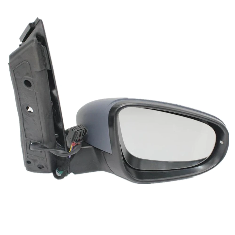 Lusterko samochodowe z prawej strony do VW Touran MK2 Facelift 2011 2012 2013 2014 2015 Samochodowe podgrzewane elektryczne lusterko boczne 6PIN
