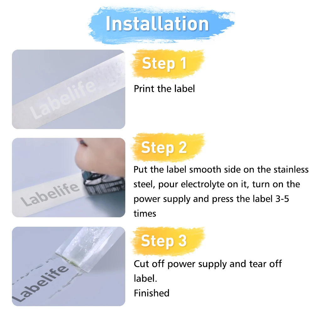 STe-141 STe-151 Stencil Tapes 18mm 24mm 36mm Label Cassette Compatible for Printer PT-D450 PT-D600 PT-P700 PT9800PCN STe-141 151