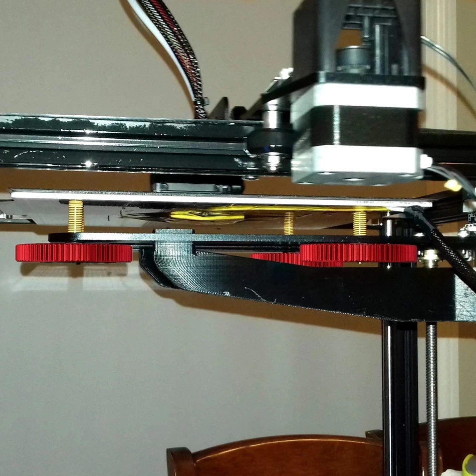 Creality – écrou de nivellement manuel en aluminium, 4 pièces, pour Ender 3 Pro Plus 5 Pro CR-20