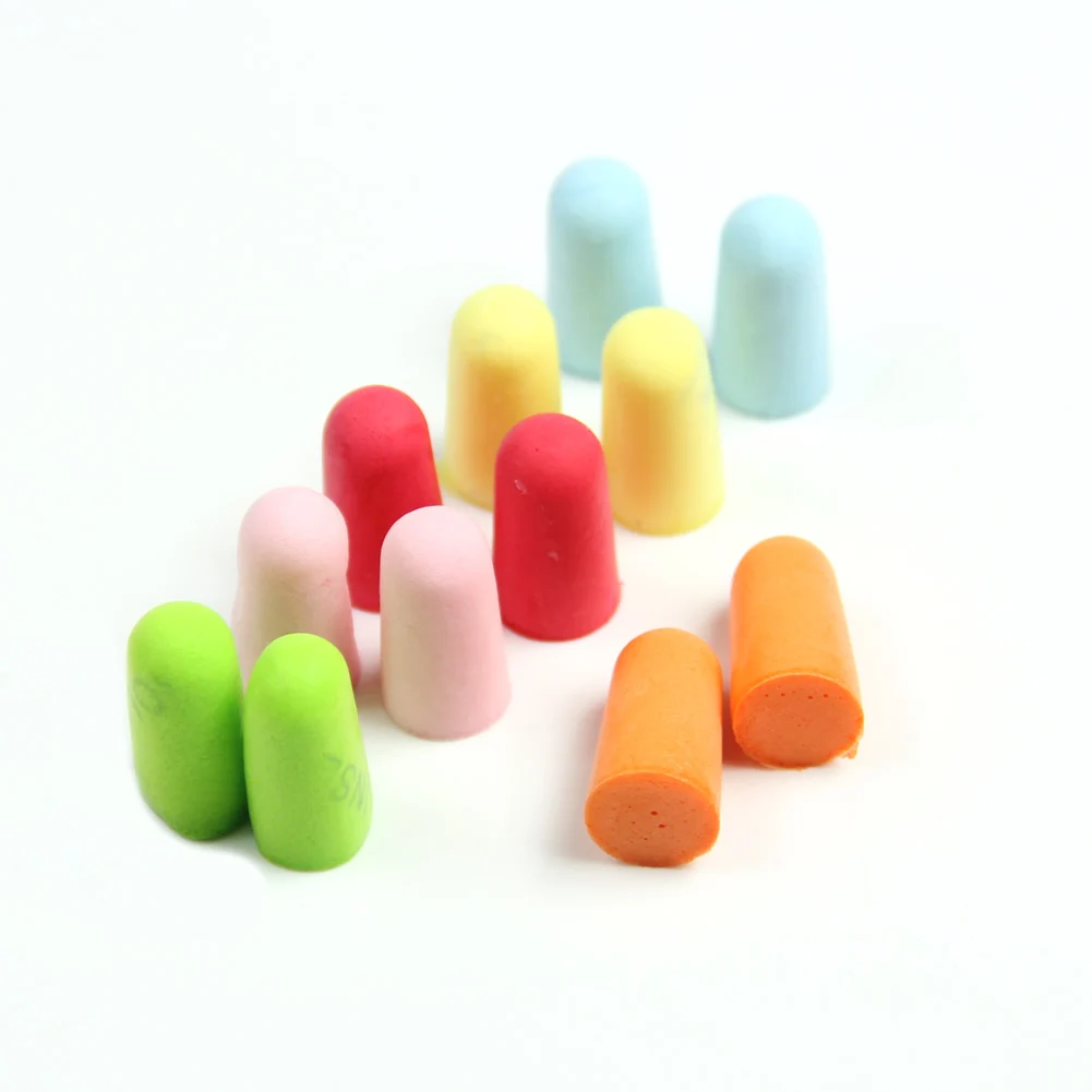 Hot Sale Soft Foam Earplug Protector Travel Sleep Noise Reducer Ear Plug