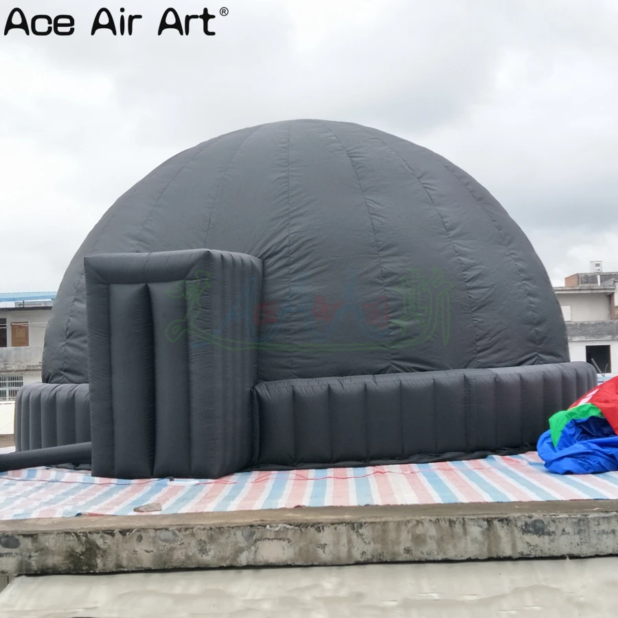 2021  6mDia New Style Mobile Back Inflatable Planetarium Dome Inflatable Projection Dome Tent  for School Astronomy Teaching