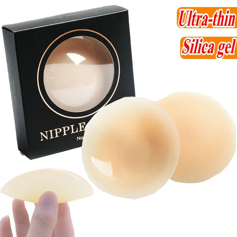 

Reusable Women Breast Petals Lift Nipple Cover Invisible Adhesive Silicone Push Up Sexy Backless Strapless Breast Cover Pasties