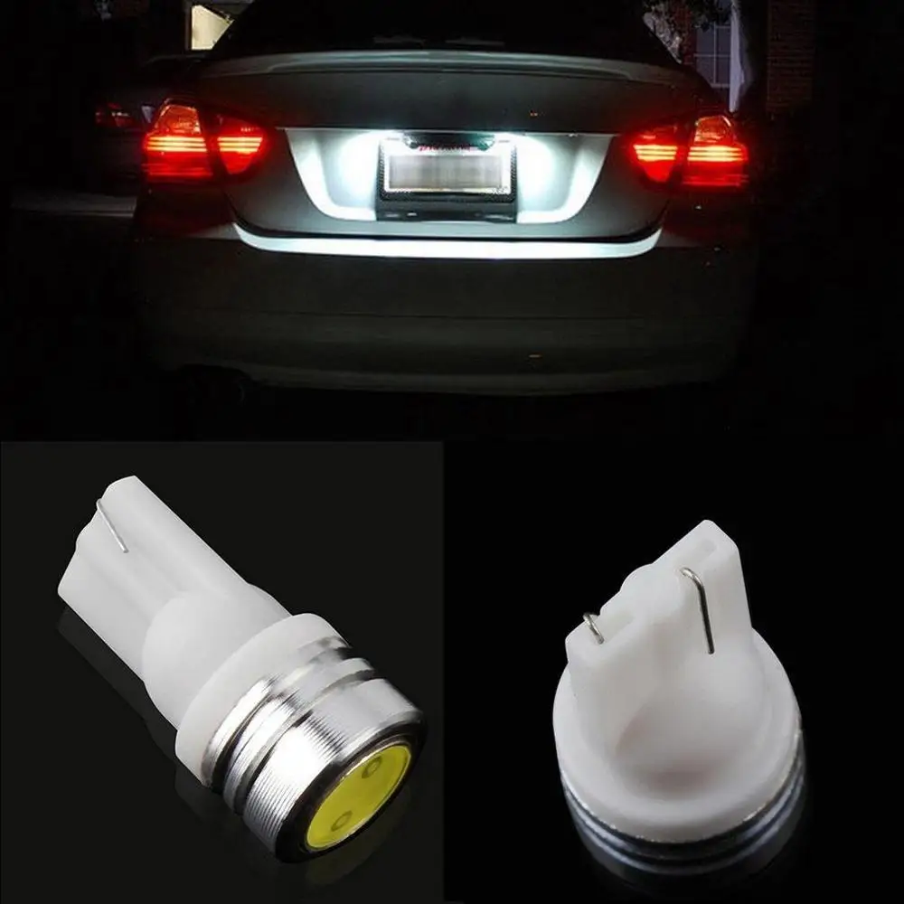 2pcs DC12V 1-SMD LED Car Side Wedge Tail Light T10 2825 194 168 W5W Bulb Turn Signal Corner Parking Side Marker Tail Lights