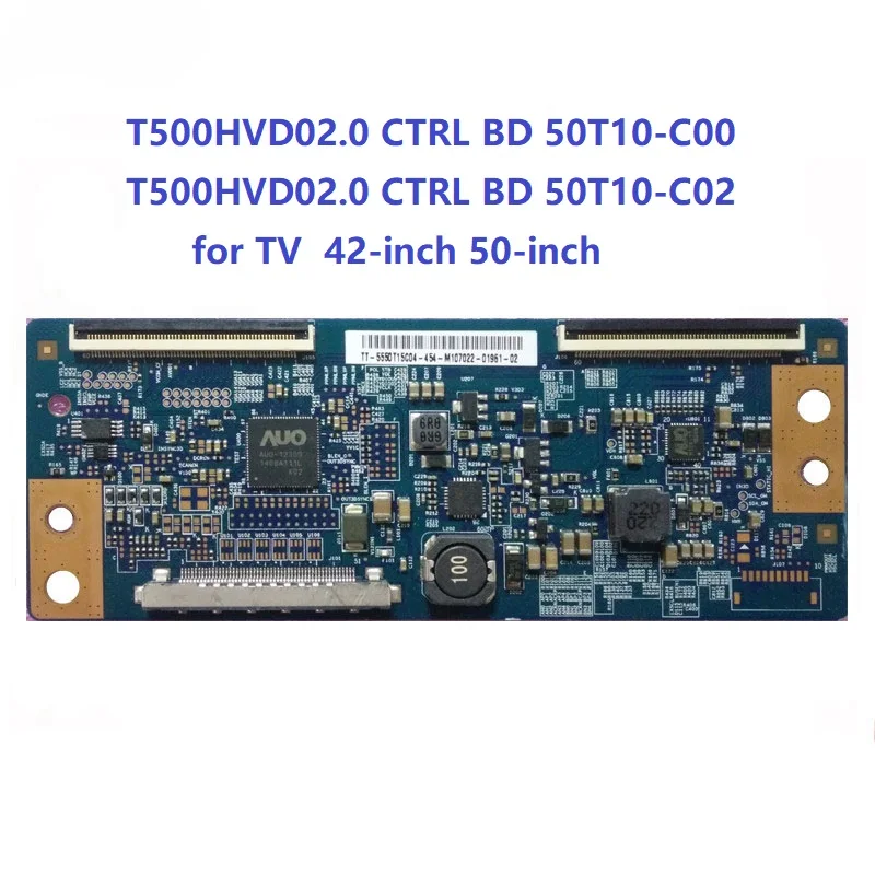 

Оригинальная логическая плата Yqwsyxl T500HVD02.0 CTRL BD 50T10-C00 50T10-C02, ЖК-контроллер, логическая плата TCON для телевизора 42 дюйма 50 дюймов