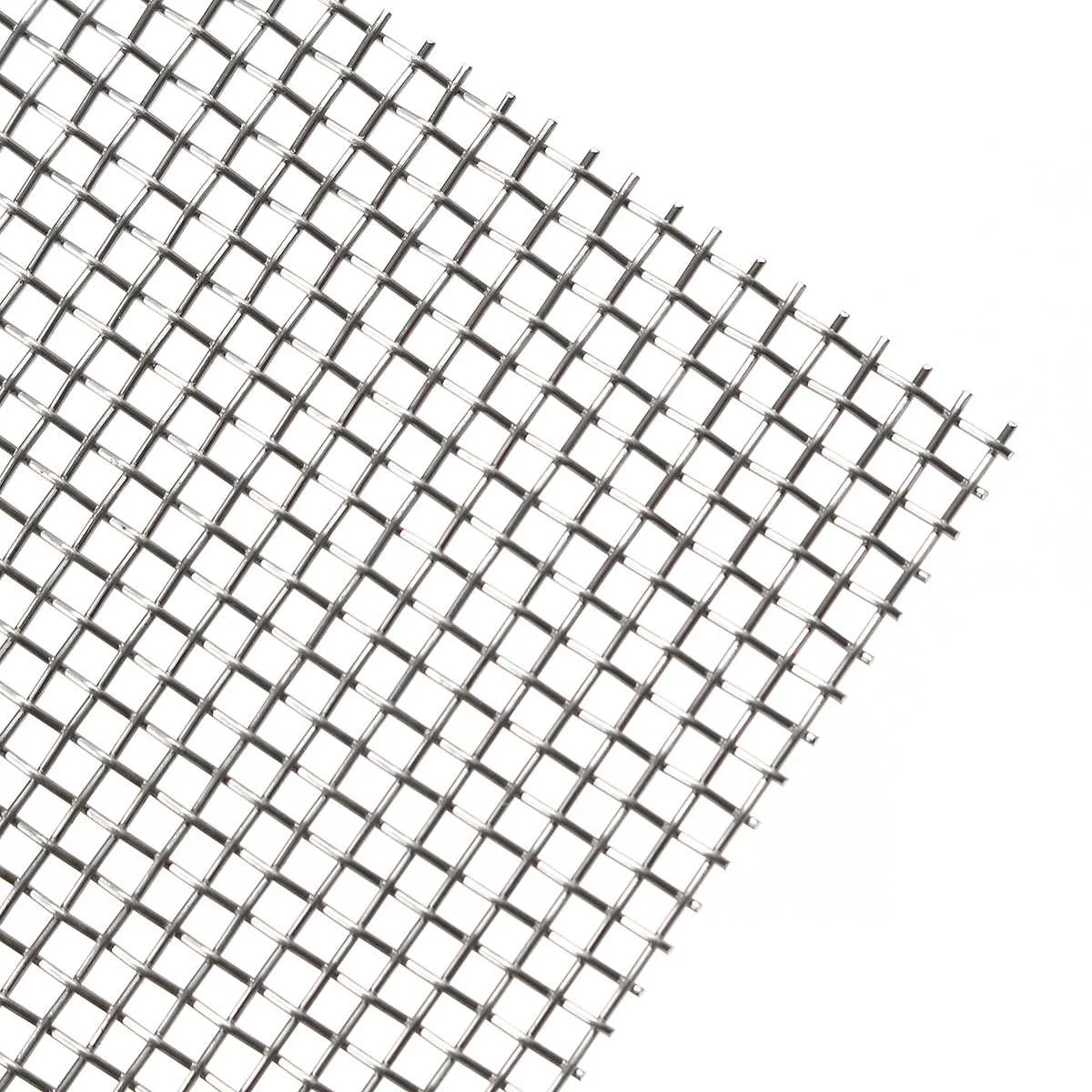 1PC 15x15cm high temperature resistant 10 mesh woven mesh screen filter 304 stainless steel