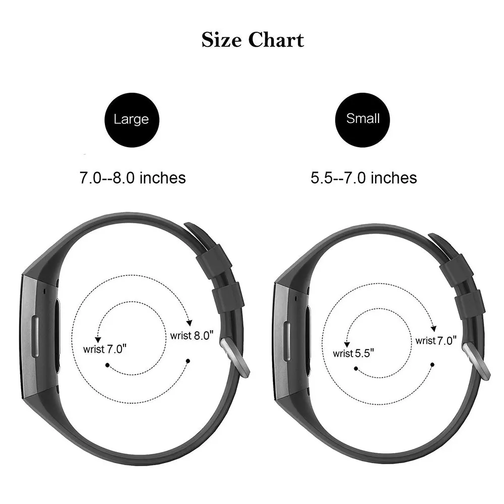 Compatible with Fitbit Charge 3 and Charge 4 Straps, Replacement Breathable Sport Band Wristbands for Charge 3 SE 4SE