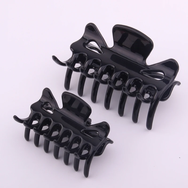 Butterfly Hair Claw for Women Environmental Plastic Crab for Hair Big Clamp for Ponytail Holder Strong Bite Force Hairdress