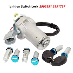 2992551 2991727 Ignition Barrel Key Ignition Switch Barrel Door Lock Barrel For Iveco Daily 2000-2006 Door Lock Set-6 Barrels
