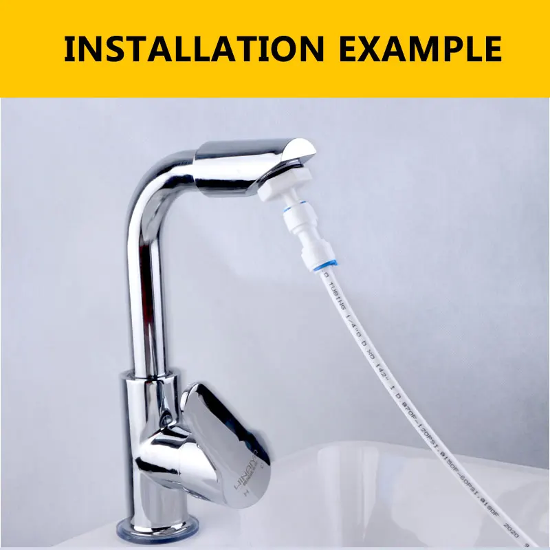 M24 수나사 전송 1/4 "플러그 커넥터 외경 24MM 변경 6.5MM 정수기 주방 수도꼭지 스파우트 액세서리