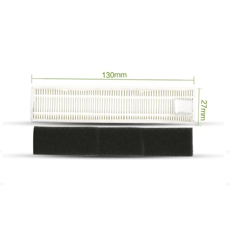 Vacuum Cleaner Hepa Filter Side Brush Mop Cloth Paster For Ecovacs Deebot OZMO Slim 10 Robot Vacuum Cleaner Parts Replacement