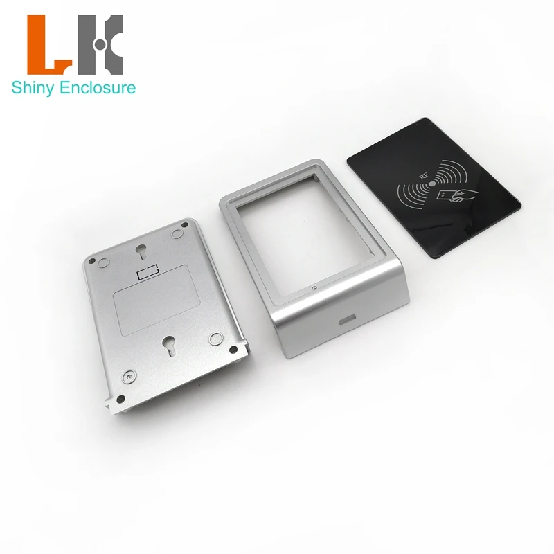 LK-AC39 IP54 Small Plastic Enclosure Access Control Housing DIY RFID Card Reader Case Attendence Machine Box 148x97x34mm