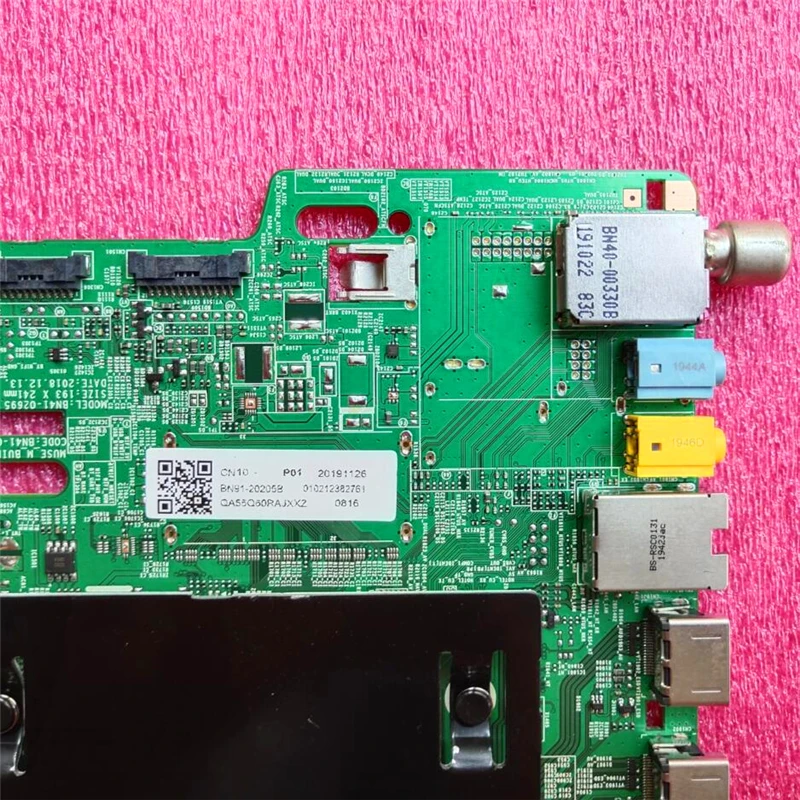 Good test work for motherboard BN41-02695A BN41-02695 BN91-20205B QA55Q60RAJXXZ QA55Q60R BN62-00874A CY-RR055FGLV4H main board