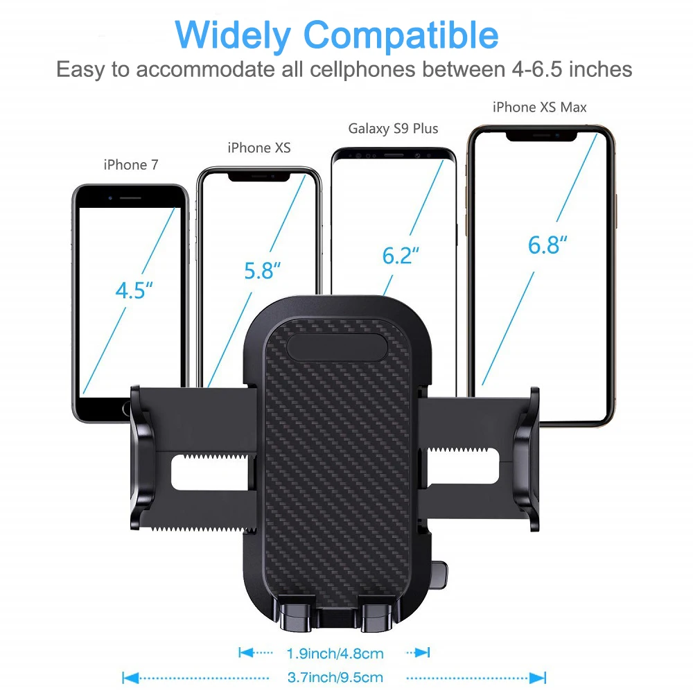 Car Phone Holder Windshield Mobile Cell Support Smartphone Universal Mount Stand For iPhone 12 XiaoMi Samsung Huawei