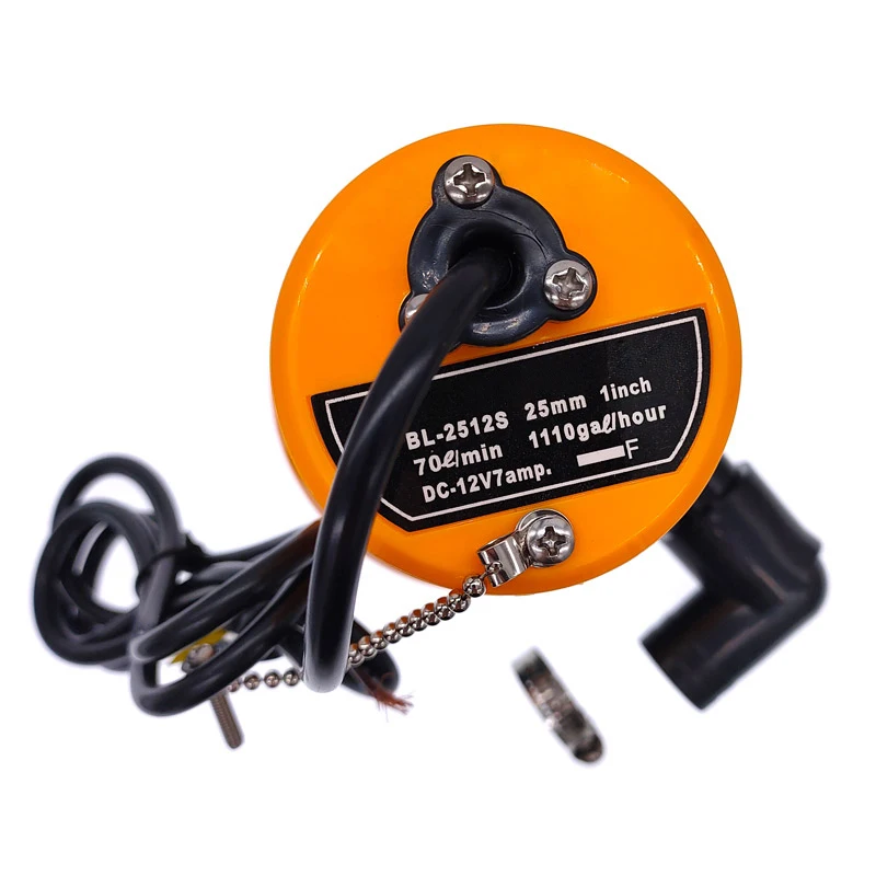 12V zatapialne pompa wodna pompa zęzowa Mini kabina pompa drenażowa pompa obiegowa do pompowania domowego pompa elektryczna — zdjęcie 4